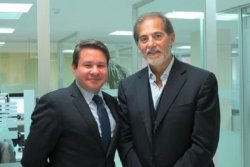 A. Rangel, presidente del grupo SIEspaña y E. Tormo (photo: )